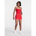 thumbnail image 2 of No Boundaries Sports Tank Top and Shorts Sleep Set, 2-Piece, Women's XS-XXL, 2 of 5