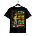 thumbnail image 1 of I Am Black Child History Month African American Kids Girls T-Shirt, 1 of 6