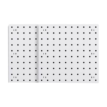 

Fasdnendys Hole Plate Storage Punching Creative Combination Wall Kitchen Bathroom Dormitory Splicing Storage Office Flower Hanger 25x25cm