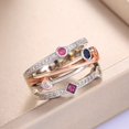 thumbnail image 3 of Fashion Cross Female Finger Ring Jewelry Evening Party Accessories Stylish Gift, 3 of 3