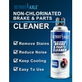 thumbnail image 6 of Detroit Axle - 12oz Synthetic Dot-3 Brake Fluid and 10oz Non Chlorinated Brake Parts Cleaner Bottle - 2pc Set, 6 of 8