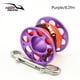 thumbnail image 4 of Naiovety Carrete de carrete de buceo Keep, carretes de cuerda de poliéster de Color sólido portátiles, accesorios subacuáticos de pesca de con Deportes acuáticos Púrpura 15m Naiovety OD003289-08, 4 of 6