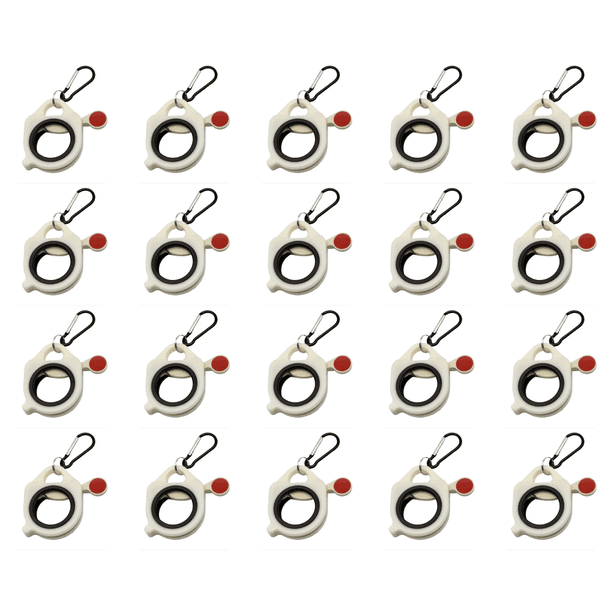 Organizador Bridas para Cables Fluorescentes Soporte Reutilizable (Organizador)