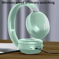 thumbnail image 6 of Hwkond Headphones Wireless Bluetooth Bluetooth Headphones Wireless Earbuds Over Ear Bluetooth Wireless Headphones Intelligent Noise Reduction HiFi Stereo Foldable Lightweight Headset With Bass, 6 of 8