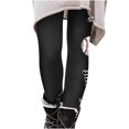 thumbnail image 3 of Penkiiy 2024 Leggings for Women Baseball Graphic Letter Print High Waist Yoga Tights Fashion Ultra Soft Yoga Pants for Running XL Black, 3 of 4