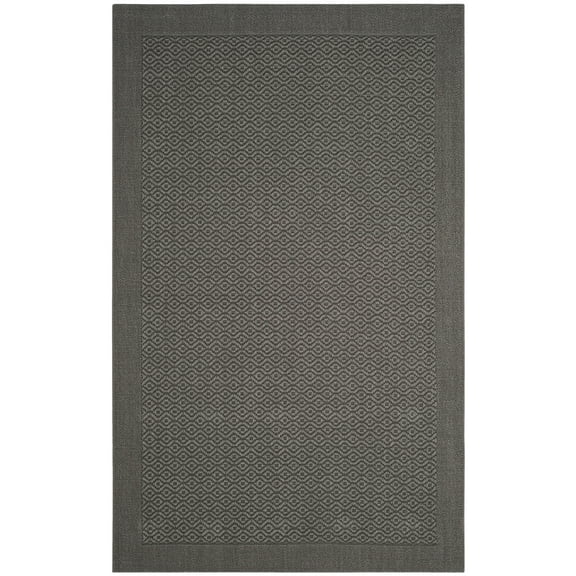 SAFAVIEH Palm Beach Jannine Geometric Area Rug, Ash, 4' x 6'