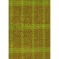 thumbnail image 1 of Ahgly Company Machine Washable Indoor Rectangle Transitional Dark Bronze Brown Area Rugs, 7' x 10', 1 of 7