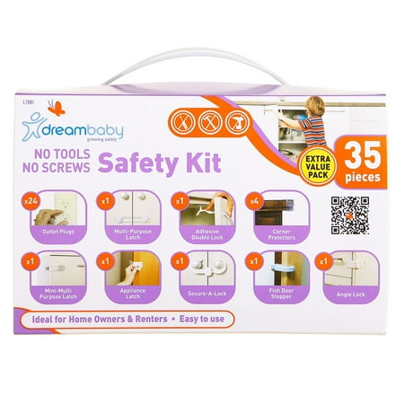 UPC: 0878931007081 | Dreambaby® Brand White Household Safety Kit