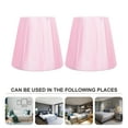 thumbnail image 2 of 2Pcs Desk Lamp Light Shades Light Accessories Fabric Lampshades Replacements, 2 of 9