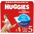 thumbnail image 1 of Pañales HUGGIES Little Snugglers talla 5 (12-17 kg), 132 unidades, 1 of 9