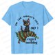 thumbnail image 1 of Camisetas con estampado de gato para mujer, ropa divertida de Navidad para amantes de los gatos, 1 of 5