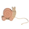 thumbnail image 1 of Juguete de madera Pearhead Montessori Caracol para tirar y Empujar desarrollo temprano, 1 of 4