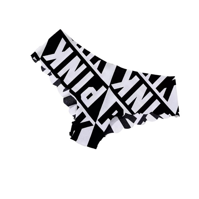 Guardurnaity Bragas con letras para mujer, ropa interior cómoda y agradable a la piel, calzoncillos sin rastro, ropa interior íntima de cintura Ropa interior Carta METRO