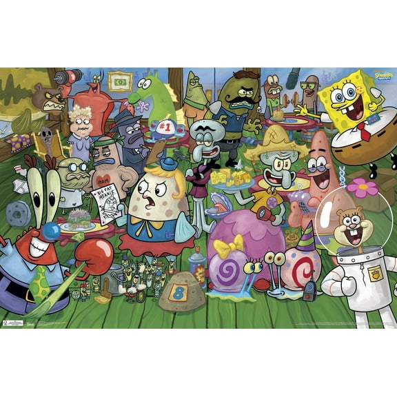 Trends International SpongeBob - Characte Poster
