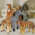 thumbnail image 5 of Jet Creations Yard Inflatable, Giraffe, Zebra, Tiger, 225-40", 5 of 6
