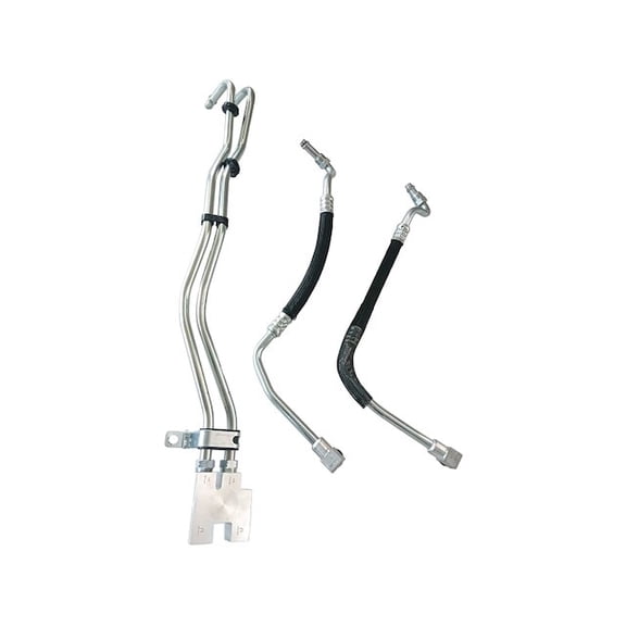 Inlet and Outlet Assembly Transmission Oil Cooler Line - Compatible with 2013 - 2021 Dodge Charger 3.6L V6 2014 2015 2016 2017 2018 2019 2020