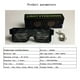 thumbnail image 2 of Bewildely 8 modos Quick Flash USB Led Party USB Charge Gafas luminosas Glow Gafas de sol Navidad Concierto Luz Juguetes Decoraciones de Halloween Type7 NO7 Bewildely JJ22333-02B, 2 of 6