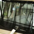 thumbnail image 4 of 1 Pair/Set Anti-UV Sun Shade Car Rear Side Window Curtain Car Mesh Cotton Sun Protection Curtains with Suction Cups, 4 of 7