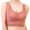 Red, variant on Padded Bras for Women Ladies Back Lace Underwear Lady Side Buckle without Gathered for The Movement Proof Bra Wide Band Bras for Women Beige 2XL
