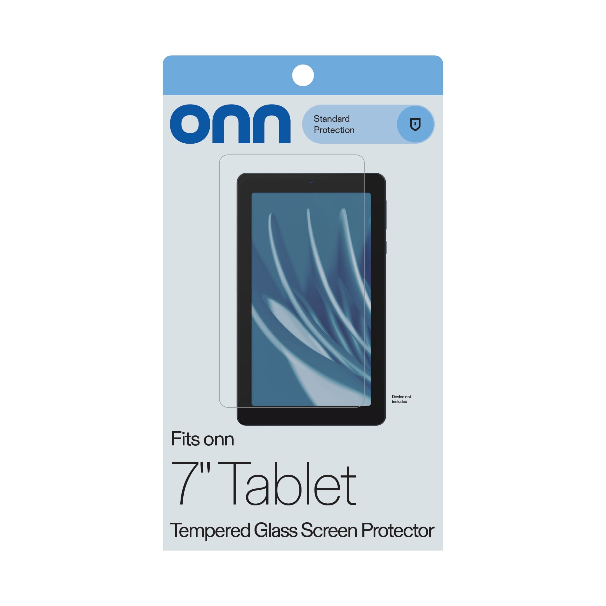onn Glass Screen Protector with Easy Application Tray for onn 7" Tablet (2026 Model)