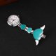 thumbnail image 2 of Reloj colgante de enfermera creativo Reloj colgante de doctor Reloj colgante de moda Reloj de bolsillo médico para uso decorativo (verde), 2 of 6