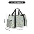 thumbnail image 3 of Disketp Bees Bolsa de Viaje Tipo Duffle, Bolso de Mano para Fin de Semana para Mujer, Bolsa de Gimnasio Ligera para Hombre, Esencial para Viajes, 3 of 7
