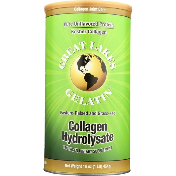 Collagen Hydrolysate Beef Kosher, 16 oz, 1 Pack
