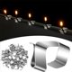thumbnail image 3 of 100 para Canalones con , Galvanizados para , para Techo,Clips para ,con Luces NavideñasB, 3 of 5