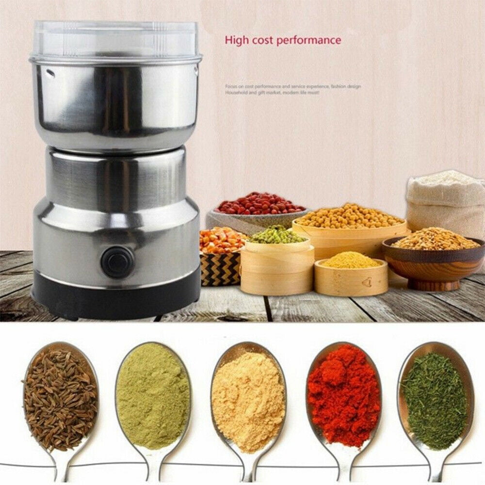 Electric Coffee Grinder Household Spice Herbs Nuts Coffee