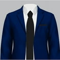 thumbnail image 1 of Solid Tie | Slim Size 2.5" Adult Necktie | Corbata Rosa Delgada, 1 of 4
