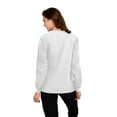 thumbnail image 4 of Women's Zip Front GT 4FLEX Warm-Up Scrub Jacket-White-X-Large, 4 of 6