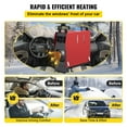thumbnail image 4 of VEVOR 5KW Diesel Air Heater Remote Control Parking Heater for RV, Motorhome, Bus, Trailer 12V Diesel Heater with Silencer and LCD Switch, 4 of 12