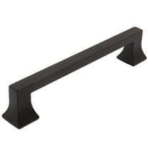Livingstone Cabinet Pull, 128 Millimeters, Matte Black by Stone Harbor Hardware