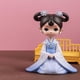 thumbnail image 3 of Muñeca de niña antigua china de estilo nacional, estatua de niña antigua, figurita coleccionable, adornos de decoración de resina para sala de estar, , Azul perfecl muñeca china, 3 of 7