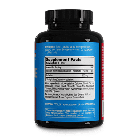 Prolab Nutrition Caffeine 200 mg 100 Tabs