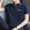 thumbnail image 1 of [Alta Calidad] Cuello Casual Hombres Polo Camiseta De Color Sólido Gran Tamaño M-5XL Oversize Bussiness Lisopangjing, 1 of 3