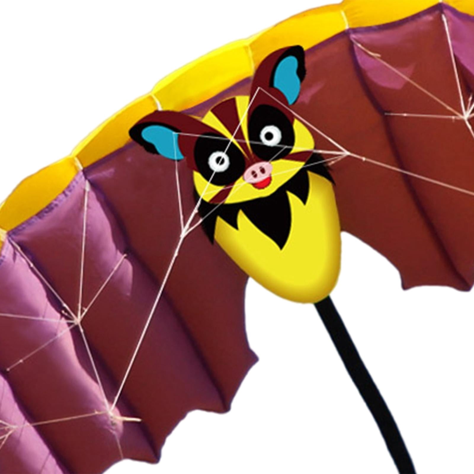 LeeQinersw Cerf-volant Souple Parafoil Jouets Volants Cerf-volant De Plage Avec Ficelle De