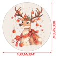 thumbnail image 1 of Puntoco Christmas Decorative Doormat Non Slip Indoor Outdoor Front Door Bathroom Entrance Mats Rugs Carpet, 1 of 1