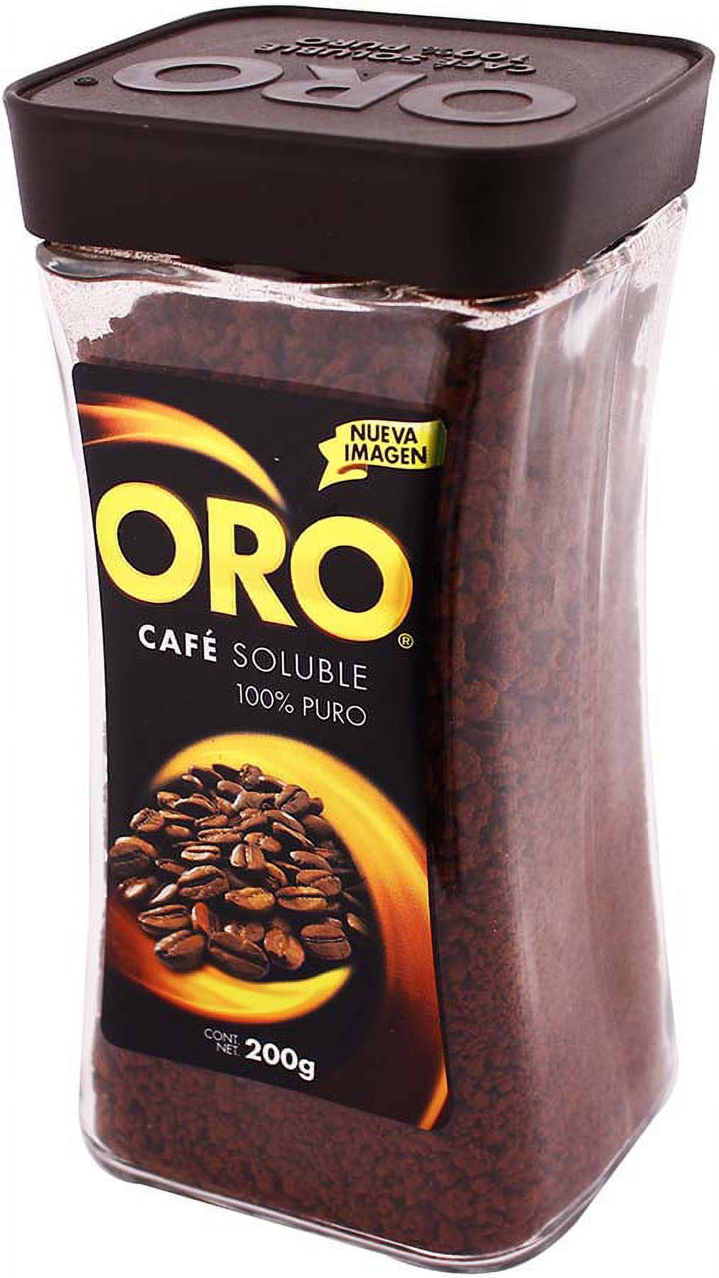 Cafe Oro Instant Coffee Blend, 200g Container, Medium Roast