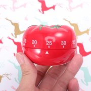 Clispeed Red Kitchen Timer Easy Use for Baking Cooking Pancakes Cakes