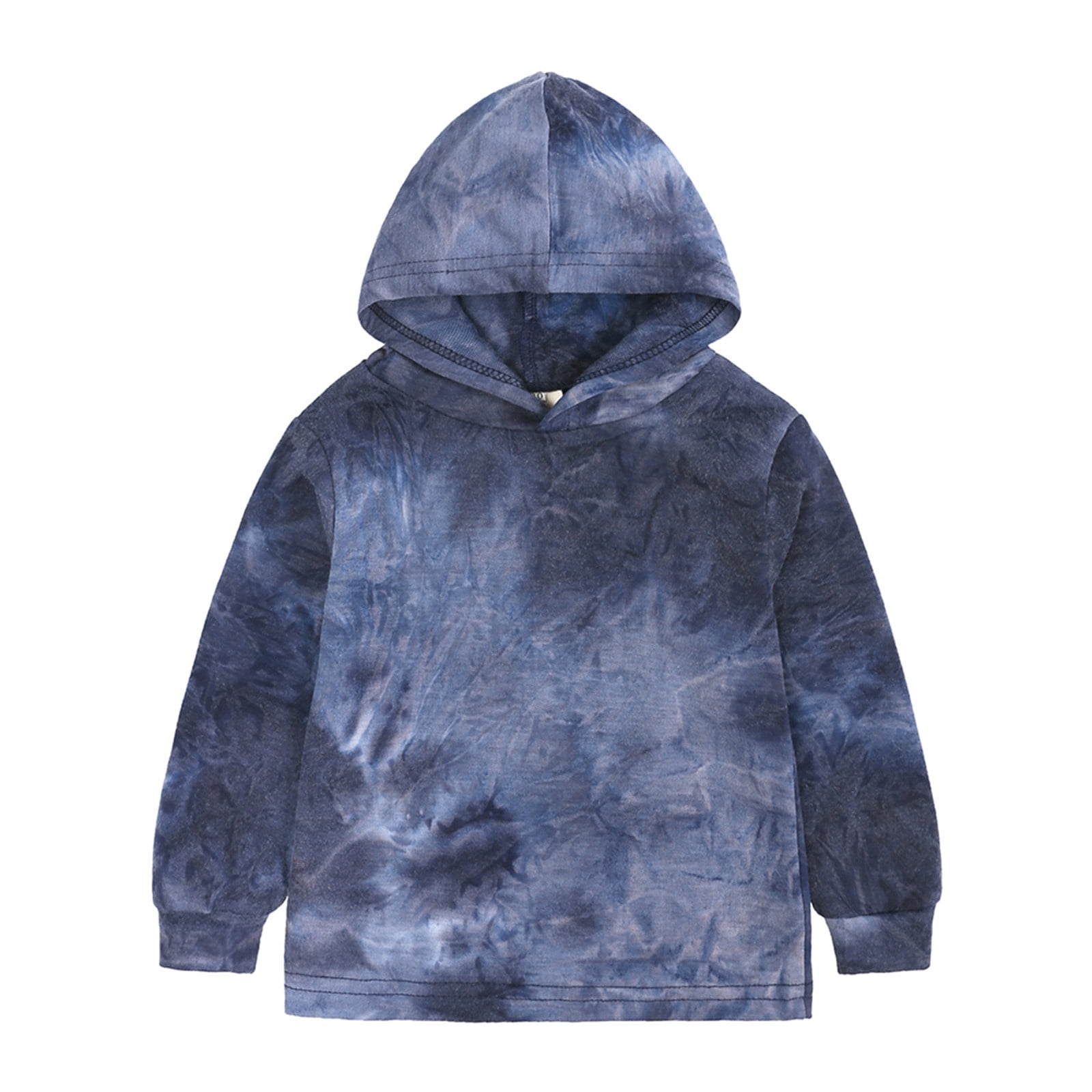 Toddler Girl's Outfits Tie Dyed Long-Sleeved Hoodie and Pant Suit Kids 2Pcs Clothing Sets