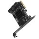 thumbnail image 2 of Carte d'extension PCIE vers disque dur SATA 3.0 6 ports 6 Go PCIE 3.0 GEN3 4X, 2 of 4