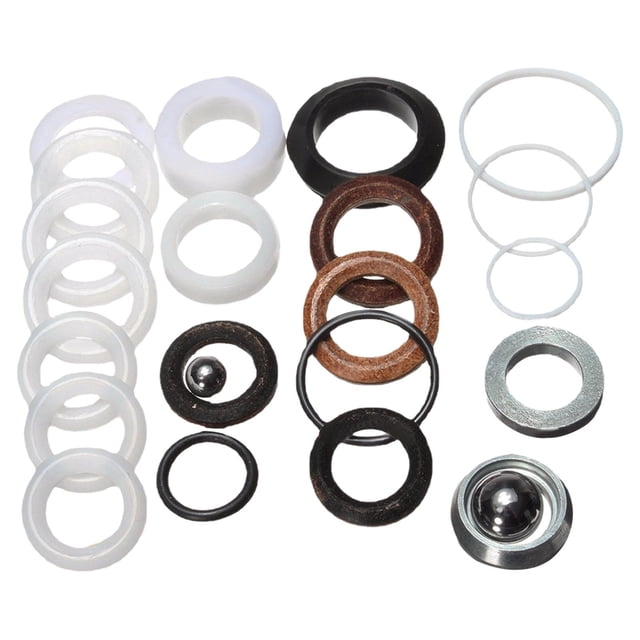 244194 Kit de paquetes de reparación de Bolas de reemplazo Anillos de sellado Junta de reparación Kit de servicio para 390 490 rociador sin