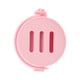 thumbnail image 1 of Ofertas Únicas 1 Pc Funda Plegable Portátil con Espejo Soporte para Esponja de Maquillaje para Viajes Rosa de Silicona, 1 of 5