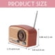 thumbnail image 2 of Adornos navideños Poaug con descuento de liquidación, modelo de casa de muñecas en miniatura, simulación de radio retro () 1 pieza de radio en miniatura para diseño de accesorios de casa de muñecas,, 2 of 8