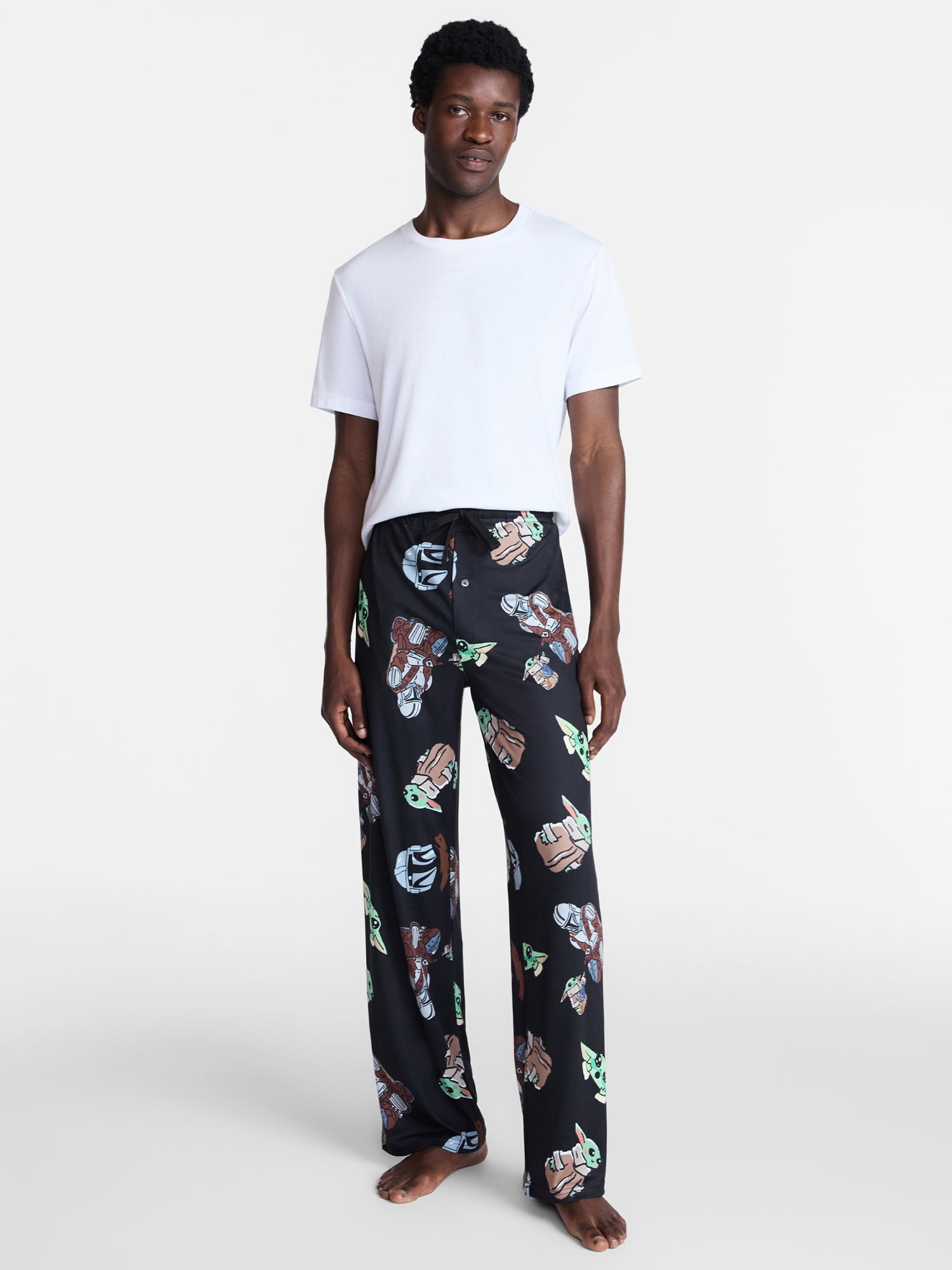Star Wars Men's The Mandalorian and Grogu Sleep Pants, Sizes S-2XL