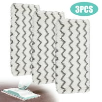 ZOUYUE 3Pcs Steam Mop Pad Compatible with Shark Steam Mop S1000 S1000A S1000C S1000WM S1001C, Washable Replacement Microfiber Mop Pads