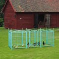 thumbnail image 4 of Demi Bonn Dog Playpen for Indoor, Yard, RV Camping, 32" 8 Panels Dog Fence for Puppy and Small Dogs, Outdoor Foldable Pet Exercise Pen with Doors, Blue, 4 of 9