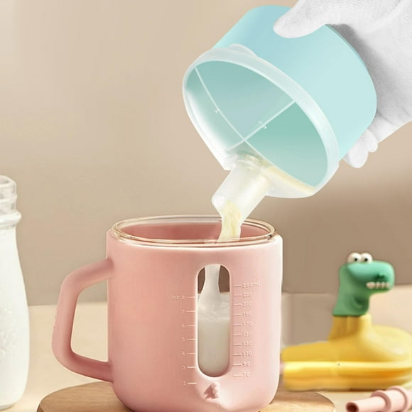 Dispensador de fórmula CUTICAT Estuche portátil a prueba de fugas azul claro