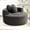 Black and Gray, variant on Round Sofa Bed, Cloud Couch with Memory Foam and 3 Pillows, No Assembly Needed, Modular Sectional for Living Room Apartment, Green